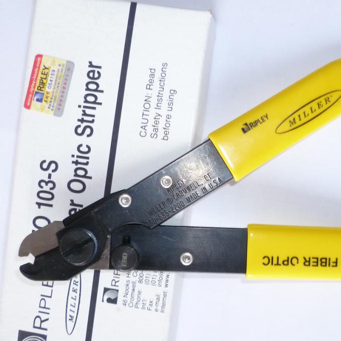 Original Ripley Miller Fiber Optic Cable Stripper Line FO 103-S Stripping Pliers