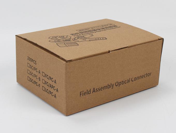 FOFC SC/UPC SC/APC Fiber Optic Fast Connector FTTH Drop Cable 0.3dB Insertion Loss