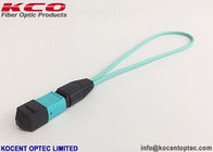 LSZH Cover OM3 8fo 12fo 0.3m 0.15m MPO MTP Loop Back Patch Cord