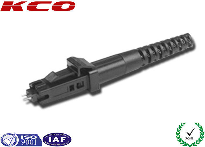 MTRJ Fiber Optic Connectors , Multimode MT RJ Connectors 55dB Return Loss