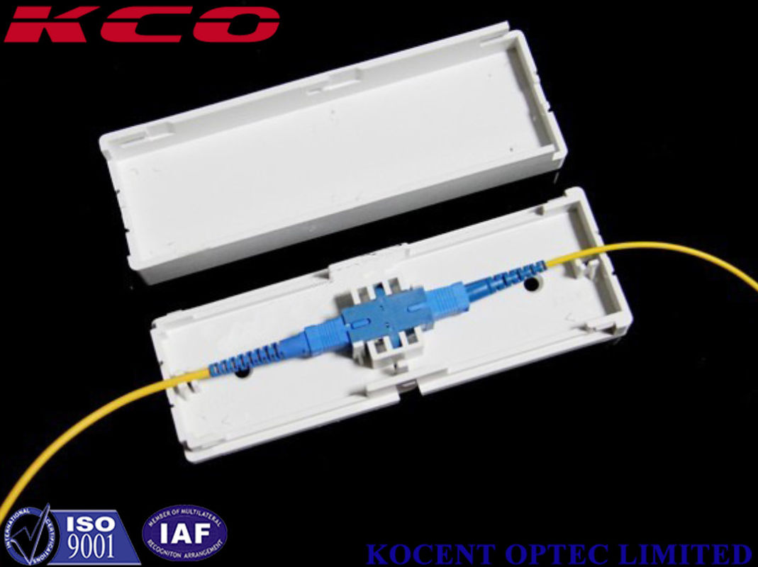 Indoor Fiber Optic Terminal Box , Drop Cable Protection Box Adapter Box