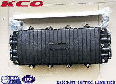 288 Cores Fiber Optical Splice Closure Joint Box 8 Ports 4 In 4 Out PC Material KCO-H44280