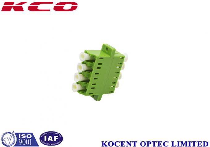 Multimode LC / APC Fiber Optic Adapter Without Dust Cap JIS Standard