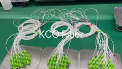 Fiber optic splitter SC APC UPC production