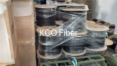 Tactical outdoor fiber optic cable with reel (KCO Fiber)