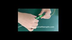 Installation guide of SC/UPC SC/APC Fiber Optic Fast Connector Field-installable Connector FIC