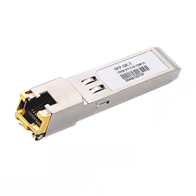 SFP-GE-T 100m SFP Fiber Optic Transceiver Module RJ45 1GE Copper 1.25G