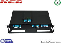 Cassette 96 Cores Fiber Optic MPO MTP Patch Cord 1U 19" Patch Panel