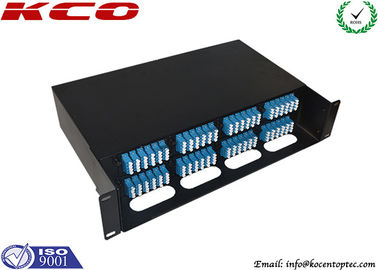 High-density Light Weight MPO MTP Fiber Patch Cord 192 Cores LC Strands , Fan Out Cable