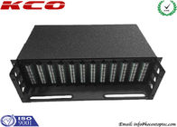Light Weight 1xN MPO MTP Patch Cord With 3U 19 Inch Patch Panel Rack Mount