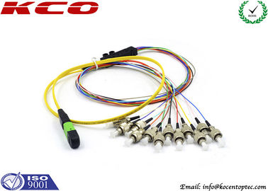 100G MPO to FC Fanout Patch Cable / MTP to FC Patch Cord to 12fibers Active Device Termination
