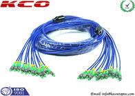 SM FC to FC Fiber Optic Patch Cord Simplex 12 Cores For FTTH LAN Armored