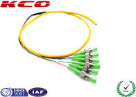 ST / APC  ST Single Mode Fiber Optic Patch Cord Duplex Fiber to The Home
