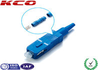 Plastic Optical SC UPC Fiber Connector 0.2dB low insertion loss with ISO9001
