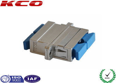 Duplex SC Fiber Optic Adapters 55dB Return Loss Contains Interconnect Sleeve