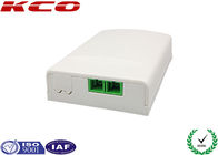2 Cores Fiber Optic Terminal Box , ODF Termination Box , Face Plate