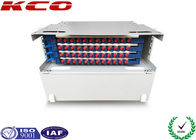 SC FC ST Steel Fiber Optic Distribution Box Unit ODF Rack Mounting