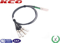 26 AWG 4 x 10G QSFP+ to SFP+ Cable 40 GBPS Compatible CISCO H3C JUNIPER
