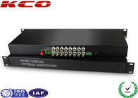 FC UPC Fiber optic media converter Video Over Fiber Media Converter Rack Mounting