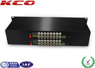 FC UPC Fiber optic media converter Video Over Fiber Media Converter Rack Mounting