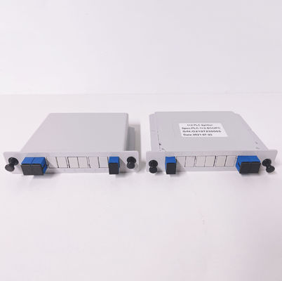 SC/UPC PLC Splitter with 0.3m Pigtail Length and 0.9mm Cable Diameter for Low Insertion Loss Fiber Optic Networks