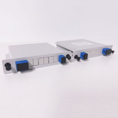 SC/UPC PLC Splitter with 0.3m Pigtail Length and 0.9mm Cable Diameter for Low Insertion Loss Fiber Optic Networks