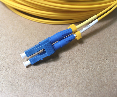 Single Mode SM Monomode DLC PDLC LC UPC Duplex Optical Fiber Patch Cords