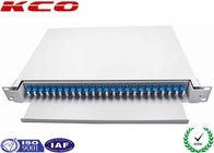 48 Cores LC Single Mode Pigtails Drawer Fiber Optic Terminal Box Slide Patch Panel​
