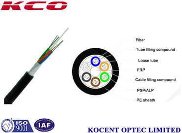GYFTY Non Metallic Direct Burial Optical Fiber Outdoor Cable G657A1