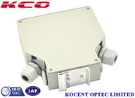 KCO-DINRAIL-SC-OM3-12 Din Rail Fibre Optical Splice Terminal Box For Multimode OM3 SC Adapter