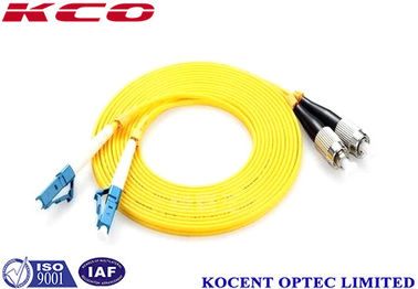 Fiber Optic Patch Cord SM Single Mode Duplex LC/UPC-FC/UPC 3.0mm PVC LSZH