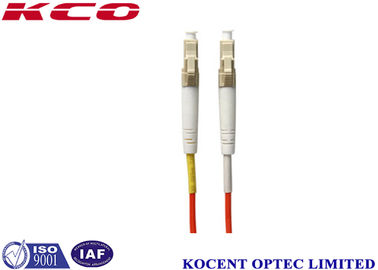 PVC LSZH 2.0m Fiber Optic Patch Cord MM Multimode LC/UPC-LC/UPC 2.0mm