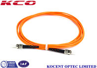 OM2 PVC LSZH 2.0m Fiber Optic Patch Simplex Cord MM ST / UPC 2.0mm
