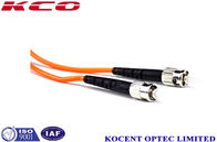 OM2 PVC LSZH 2.0m Fiber Optic Patch Simplex Cord MM ST / UPC 2.0mm