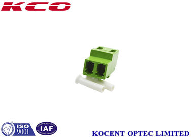 Plastic LC / APC Fiber Optical Adapter For Medical & 