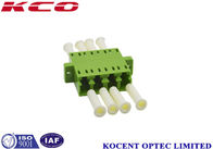 Multimode LC / APC Fiber Optic Adapter Without Dust Cap JIS Standard