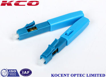 2.0mm 3.0mm FTTX LC UPC Fiber Optic Fast Connector with ISO9001:2008 and 55mm 60mm Length