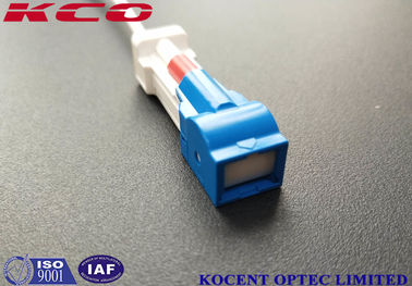 Ultra Low Insertion Loss Fiber Optic Patch Cord LSH SC/UPC Auto Shutter LSZH PVC FTTH