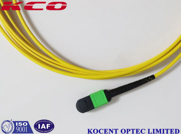 MPO/APC to LC 8 Fiber 12 Core Fan Out Kits Fiber Optics SM G657A 10M 15M 20M PVC LSZH FTTH 100G
