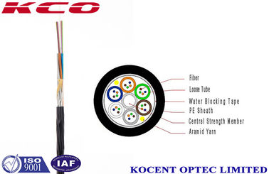 24 Core Single Mode Fiber Cable GCYFY Outdoor Fiber Optic Cable Pipeline Underground