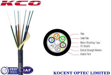 Mutifiber 12fo to 144fo Air Blown Micro Duct Jetting Fiber Optic Cable
