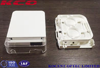2 Cores Face Plate 1 Port Optical Fiber Termination Box SC Duplex LC Quad Port