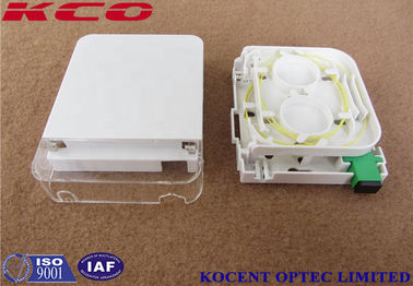 Indoor Wall Mount Fiber Termination Box with 1 Port SC Simplex and LC Duplex for FTTH Solutions