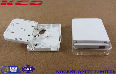 Indoor Wall Mount Fiber Termination Box with 1 Port SC Simplex and LC Duplex for FTTH Solutions