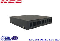 IP55 Fiber Optical Wall Mount Termination Box 8 Port FC ST SC LC E2000 Indoor Metallic Black
