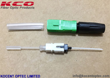 0.9mm Splice On Fiber Optic Fast Connector SC/APC SOC Field Assembly FTTH 0.2dB