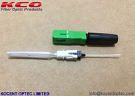 0.9mm Splice On Fiber Optic Fast Connector SC/APC SOC Field Assembly FTTH 0.2dB