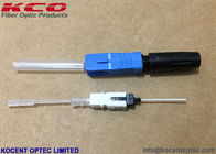 SC/UPC Hot Melt Fiber Optic Ftth Fast Connector 0.9mm Pigtail SOC Data Center Installation