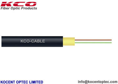 Tactical 2 Fiber 4 Core Optical Fiber Cable FTTA 4.8mm Indoor Outdoor Field TPU LSZH Non Armored