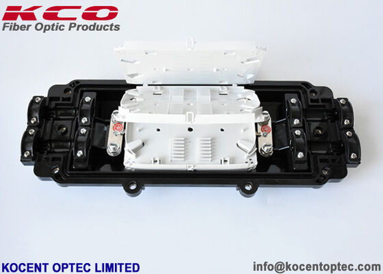 IP67 2 In 2 Out Fiber Optic Splice Closure with ABS PC Material for Inline Fiber Optic Splice Enclosure